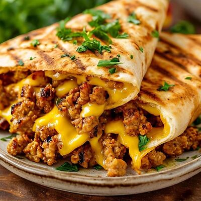 Шаурма с сыромв Рай вкуса по цене 300 ₽