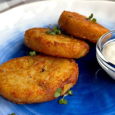 Хашбрауны со сметанойв Моё место по цене 231 ₽