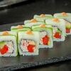 Ролл Royale с копченым крабом и лососем в Fast Япония Premium Sushi по цене 528