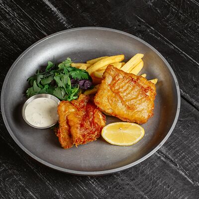 Фиш чипс с картофелем фрив Я тебя люля по цене 790 ₽