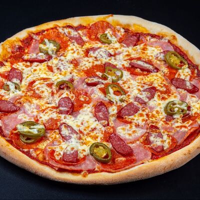 Пицца Дьяболо 32 см в Булка и Мясо по цене 960 ₽