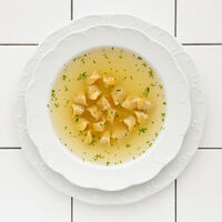 Аньолини с телятиной в бульоне в R14