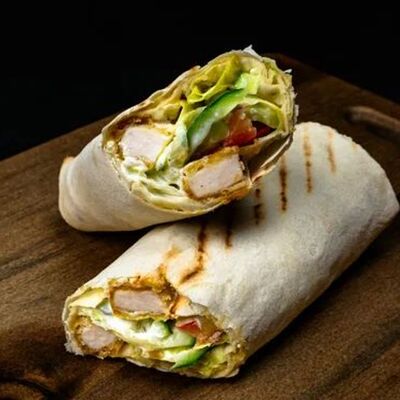 Шаурма с креветками в Много мяса по цене 600 ₽