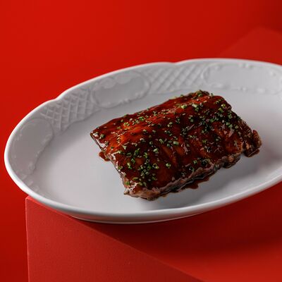 Глазированные свиные ребра в Hitch по цене 1430 ₽