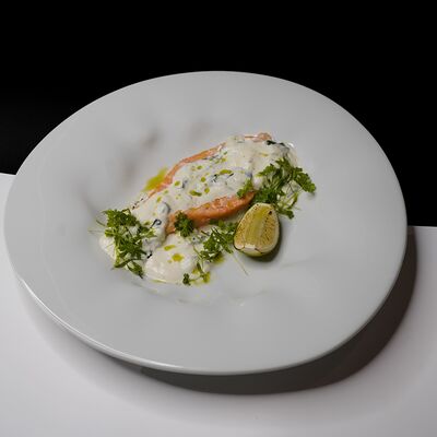 Стейк из лосося в сливочном соусе в Libido по цене 2100 ₽