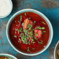 Борщ в Двор Помидор