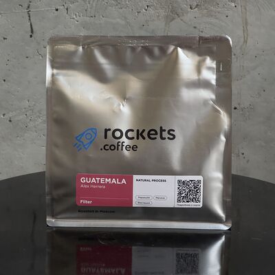 Кофе Rockets Guatemala Alex Hererra в зернах в Pack по цене 1323 ₽