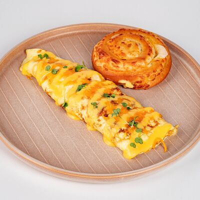 Омлет сырный в Муза по цене 500 ₽