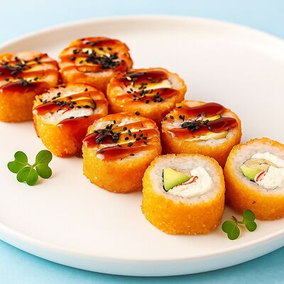 Жареный краб-тамагов Моресуши по цене 410 ₽