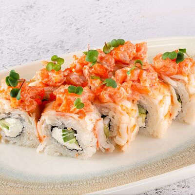 Аляска с тартаром из лосося в Близкие по цене 710 ₽