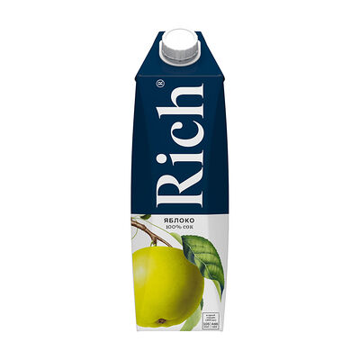 Сок Rich Яблочный1 л в TGI FRIDAYS по цене 499 ₽