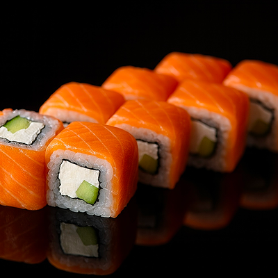 Я ролл Филадельфия в Фабрика кухня Пицца по цене 555 ₽