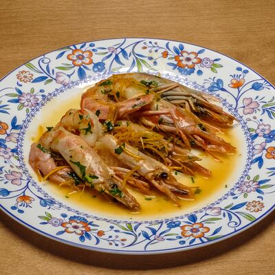 Лангустины в апельсиновом соусе в Сидрерия Три стакана по цене 960 ₽