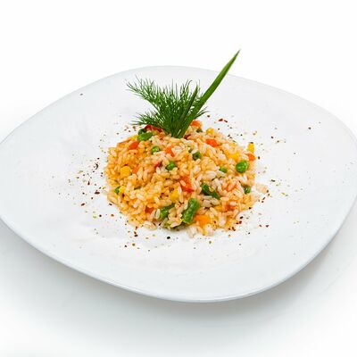 Ризотто с овощами в Райский сад рест по цене 280 ₽
