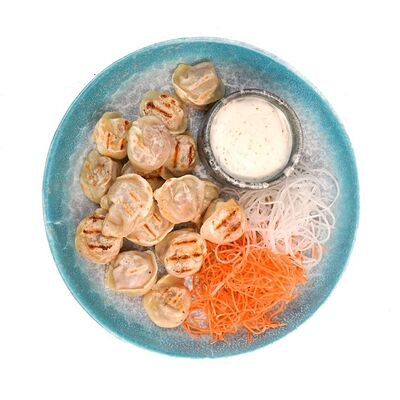 Пельмени мясные жареные с соусом спешиал в Поке-маN по цене 225 ₽