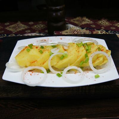 Картофель отварной в FastШашлык и Хинкали по цене 150 ₽