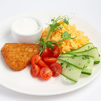 Завтрак супергероя в Udcкафе Upside Down Cake по цене 630 ₽