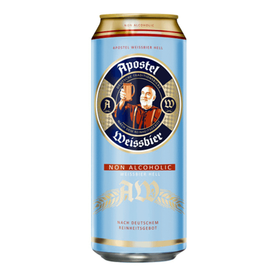 Пиво Apostel Weissbier Hell пшеничное безалкогольное в Jim N Jack по цене 240 ₽