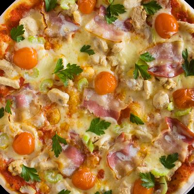 Пицца с курицей и беконом в Кафе Сан Пицца по цене 710