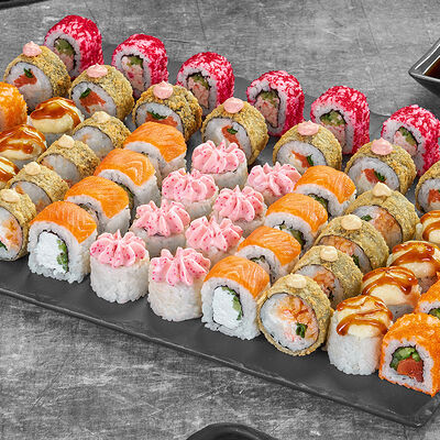 Сет Дважды два Full в Суши Мастер по цене 1579