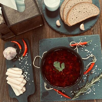 Борщ с говядиной в АРЦАХ по цене 429 ₽