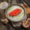 Яндекс Брускетта с красной икрой в Злаки Умная еда Halal по цене 550