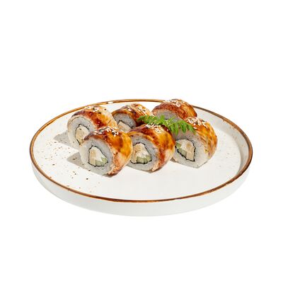 Ролл Унаги Филадельфия в Делюсь добром по цене 910 ₽