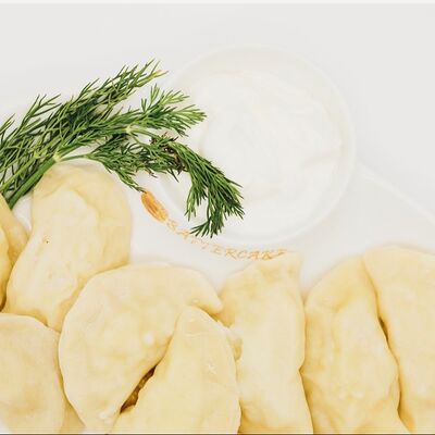 Вареники с картошкой и грибами в Ваниль по цене 450 ₽