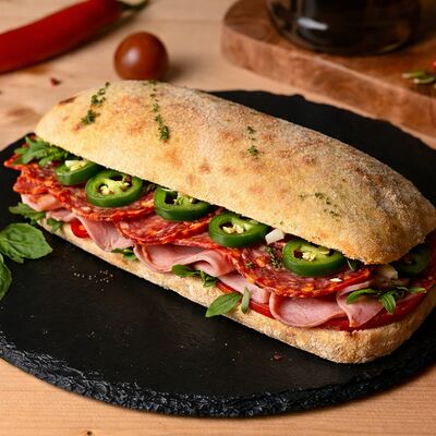 Панини Дьябло в Пицца & Суши baba Napoli по цене 819 ₽