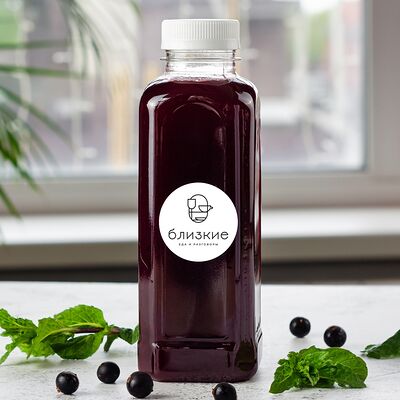 Морс Черная смородина с мятой в Близкие по цене 180 ₽