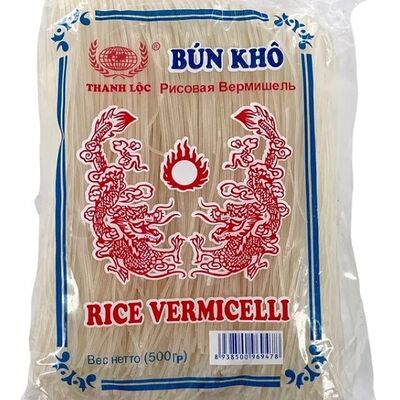 Вьетнамская классическая рисовая лапша Bun Kho в Кафе Pho Ханой по цене 259 ₽