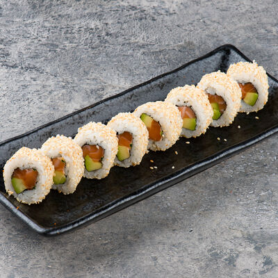 Ролл Острый с лососем в ЛарисуВаннуХочу по цене 460