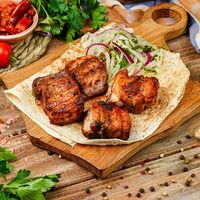 Шашлык из свиных ребрышек в Grill VIP House