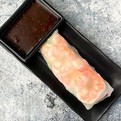 Спринг-ролл с креветкой и манго в Food market skolkovo по цене 310 ₽