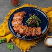 Копченые свиные ребрав First House Burger