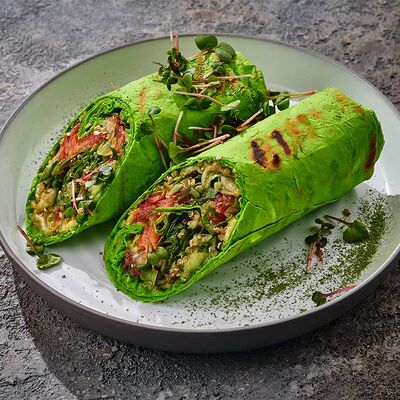 Шаурма с киноа и овощами в кунжутном соусе в Eshak по цене 650