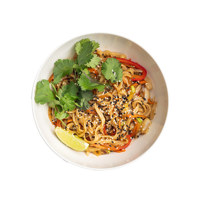 Лапша с овощами и грибами шиитаке в Umishi по цене 490 ₽