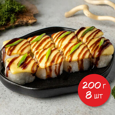Запеченный ролл с кусочками гауды 8шт 200г в Я люблю суши по цене 649 ₽