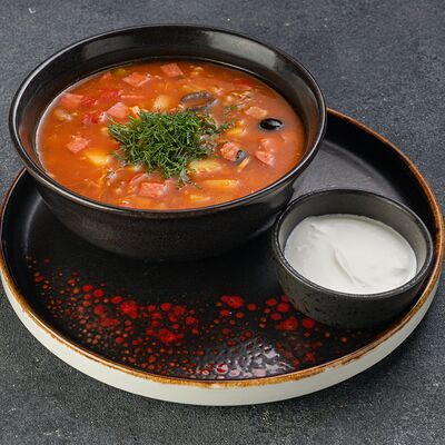 Суп Солянка в FatBoy PUB по цене 540 ₽