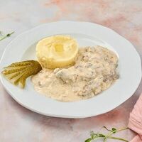 Бефстроганов с пюре в Территория вкуса Novelty