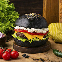 Черный барбер в Top Grill