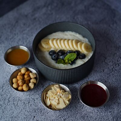 Каша овсяная с топпингом на выбор в Кофетоп по цене 420 ₽