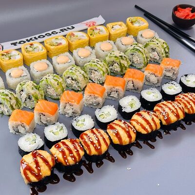 Сет Царицав Токио 96 пицца и роллы по цене 3075 ₽