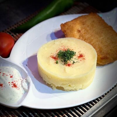 Куриная отбивная с гарниромв Вкусно и Быстро по цене 795 ₽