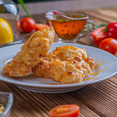 Минтай в кляре в Дон Бургер по цене 222 ₽