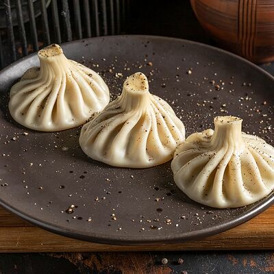 Хинкали с говядиной в PRO.Хинкали by Novikov по цене 330 ₽