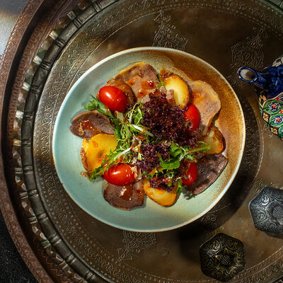 Салат Сулейман с языком в Гранат по цене 891 ₽