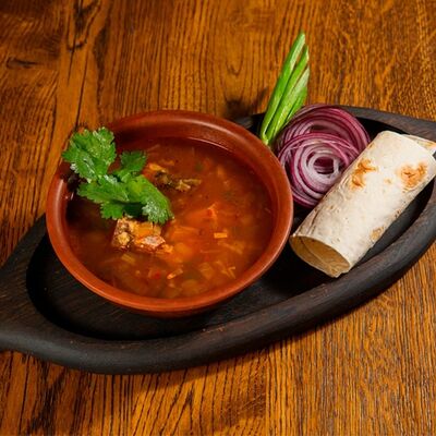 Суп Харчо в Вах!Хинкали по цене 620 ₽