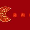 Логотип кафе 8bit Pizza