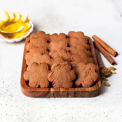 Пряное имбирное печенье в У Палыча. С пылу, с жару! по цене 220 ₽